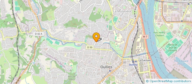 localisation de l'entreprise QCCM PATRIMOINE  CHAPONOST