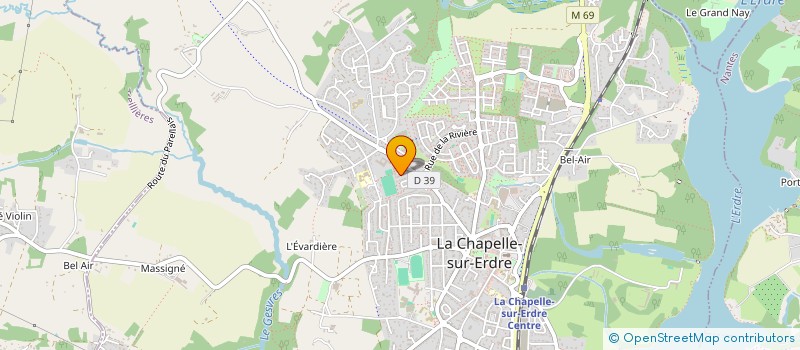 localisation de l'entreprise QCJV CONSULTING à LA CHAPELLE-SUR-ERDRE