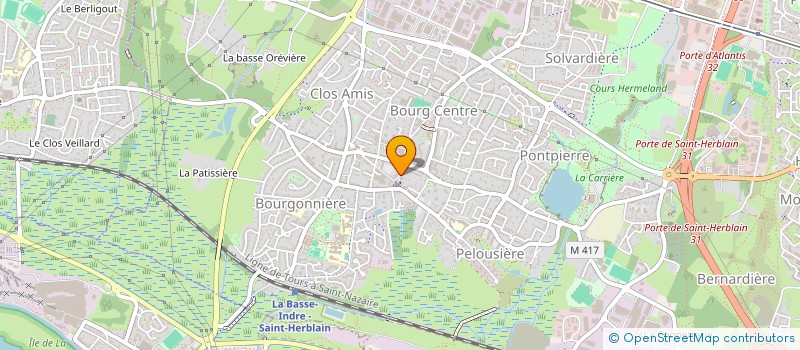 localisation de l'entreprise QCL1  SAINT-HERBLAIN