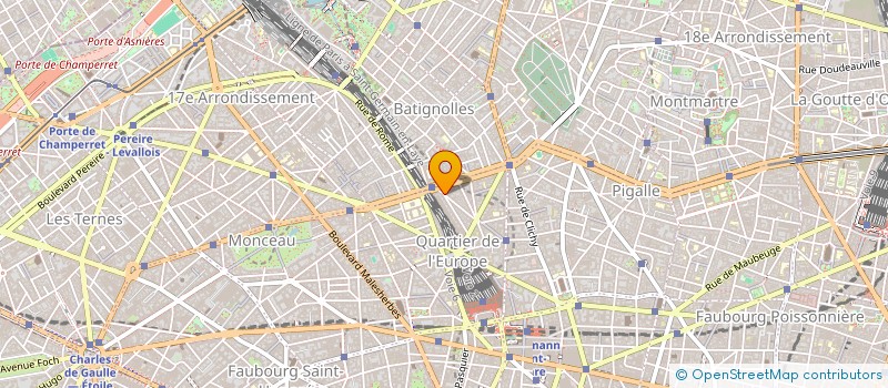 localisation de l'entreprise QCM  PARIS