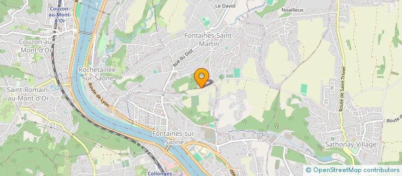 localisation de l'entreprise QCO  FONTAINES-SAINT-MARTIN