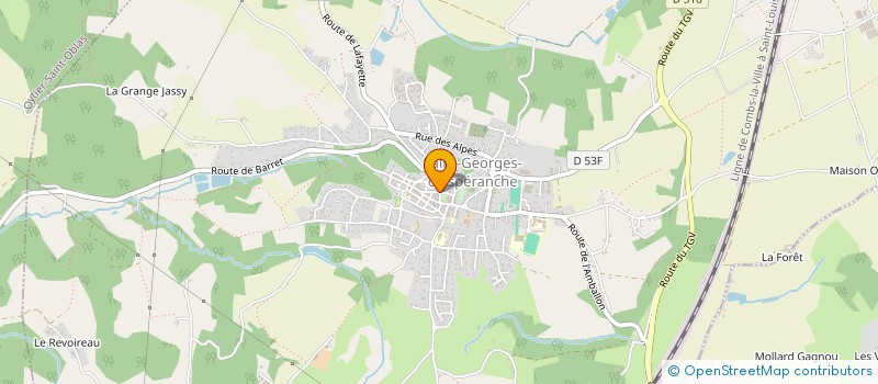 localisation de l'entreprise QCS ENTRETIEN  SAINT-GEORGES-D'ESPERANCHE