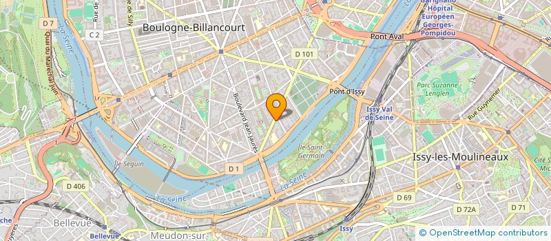 localisation de l'entreprise QCT LINK à BOULOGNE-BILLANCOURT
