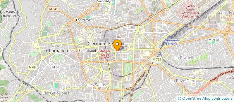 localisation de l'entreprise QDDK  CLERMONT-FERRAND