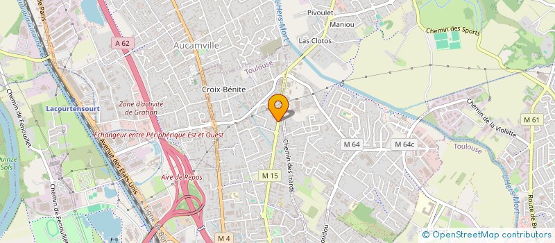 localisation de l'entreprise QDG LABEL à TOULOUSE
