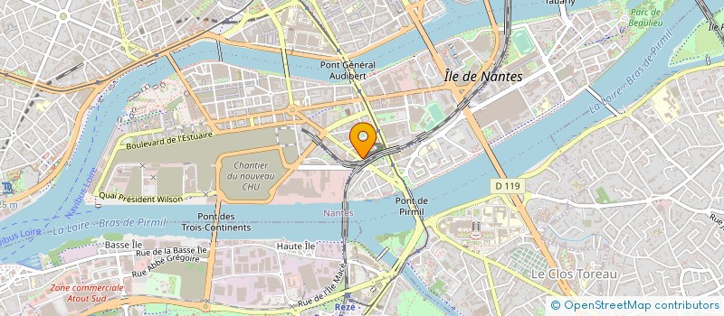 localisation de l'entreprise QDLG à NANTES