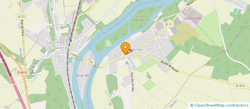 localisation de l'entreprise QDLZ  ANDE