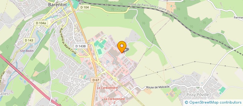 localisation de l'entreprise QE DIAG  BARENTIN