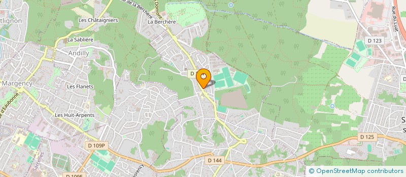 localisation de l'entreprise QED VIRTUS  MONTMORENCY