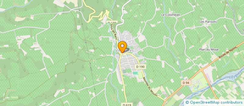 localisation de l'entreprise QEDJ  VINSOBRES