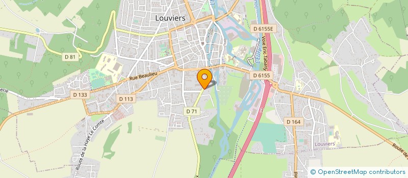 localisation de l'entreprise QEENTA à LOUVIERS