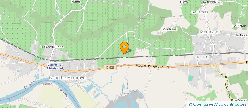 localisation de l'entreprise QEOS AUTO  MONTCARET