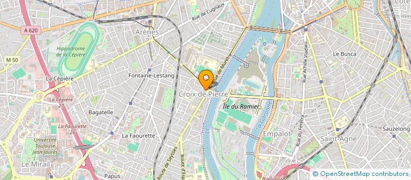 localisation de l'entreprise QERESHARI à TOULOUSE
