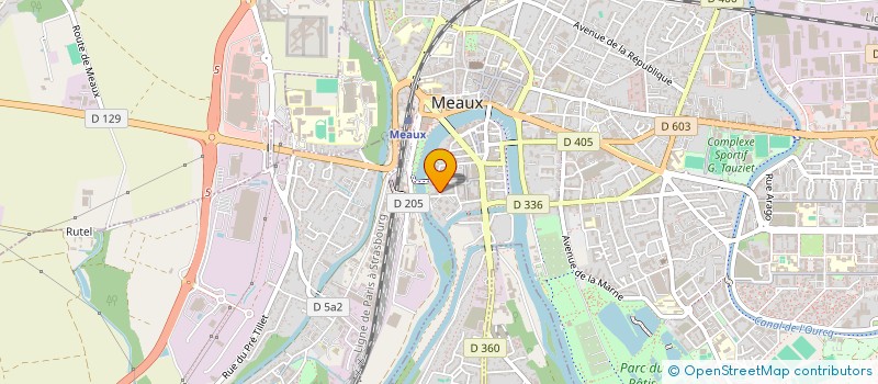 localisation de l'entreprise QF LASER LE MANS à MEAUX