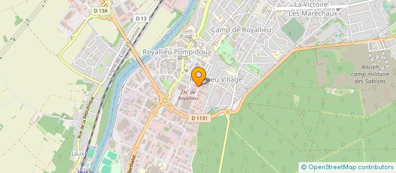 localisation de l'entreprise QFGDV  COMPIEGNE