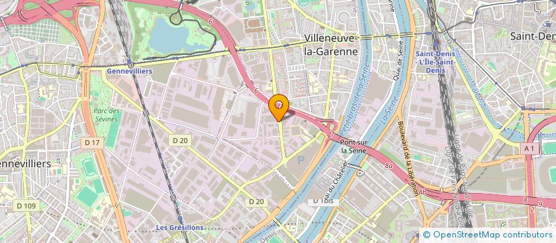 localisation de l'entreprise QFORT VLG à VILLENEUVE-LA-GARENNE