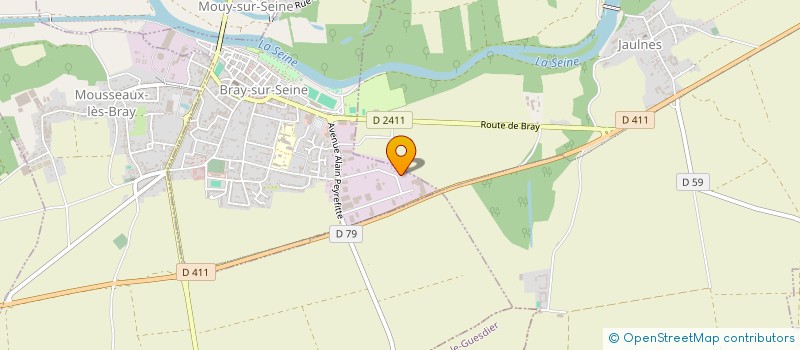 localisation de l'entreprise QFP à ORMES