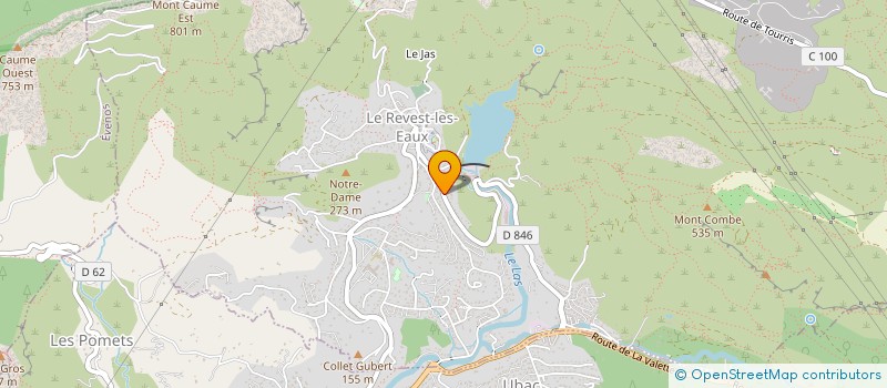 localisation de l'entreprise QFP QUALITY FLOW AND PROCEDURE  LE REVEST-LES-EAUX