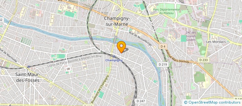 localisation de l'entreprise QFS-IT à SAINT-MAUR-DES-FOSSES