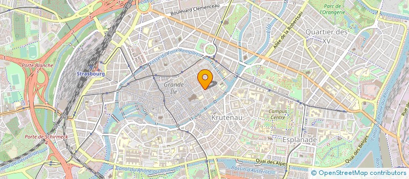localisation de l'entreprise QG à STRASBOURG