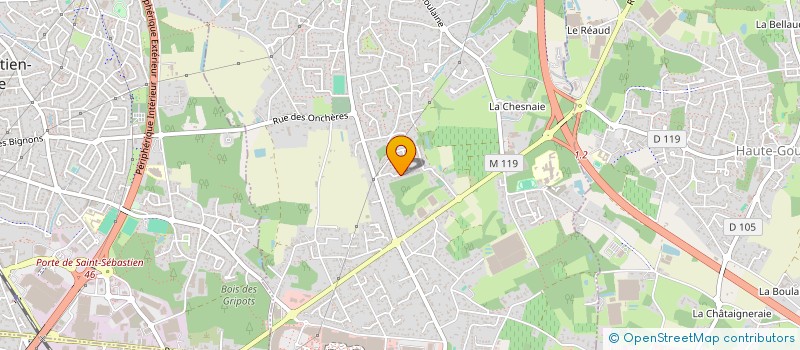 localisation de l'entreprise QG  BASSE-GOULAINE