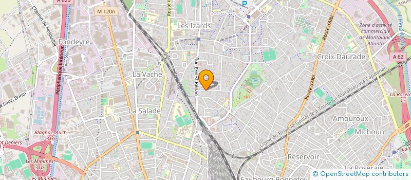localisation de l'entreprise QG BAT à TOULOUSE