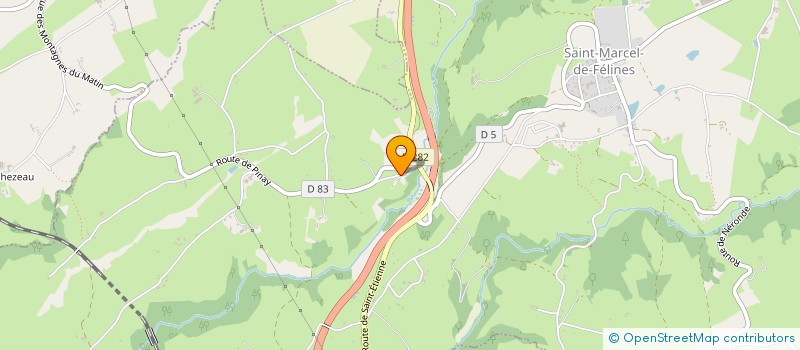 localisation de l'entreprise QG CLUB  SAINT-MARCEL-DE-FELINES