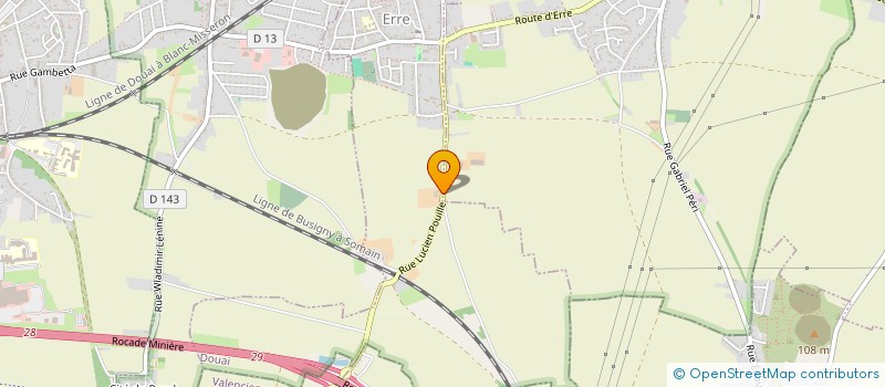 localisation de l'entreprise QG COIFF  ERRE