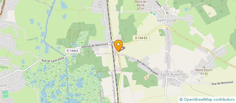 localisation de l'entreprise QG DU CYCLISTE  MONTREUIL-SUR-MER