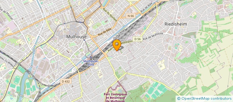 localisation de l'entreprise QG HOME CONCEPT à MULHOUSE
