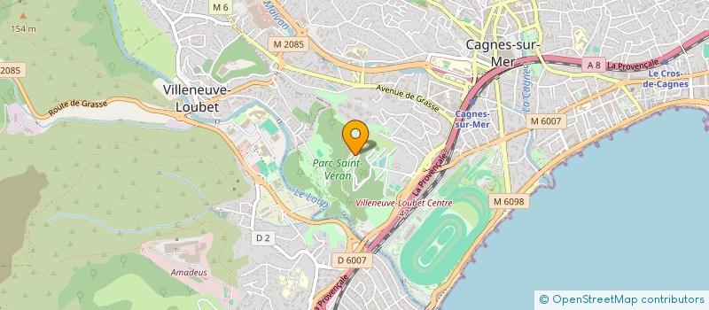localisation de l'entreprise QG MOROSS à CAGNES-SUR-MER