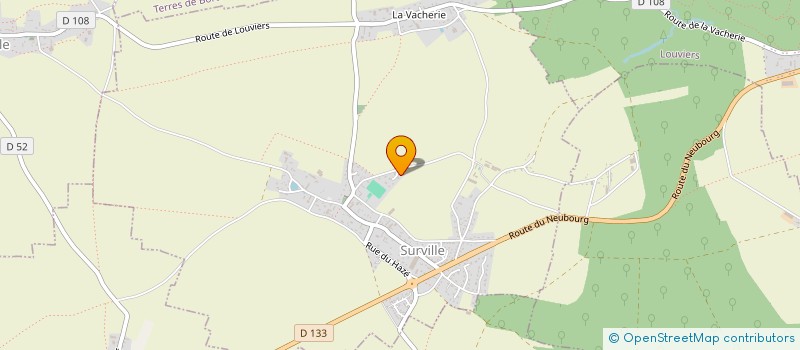 localisation de l'entreprise QG NUMERIQUE  SURVILLE