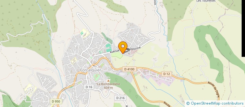 localisation de l'entreprise QG RENOV à FORCALQUIER