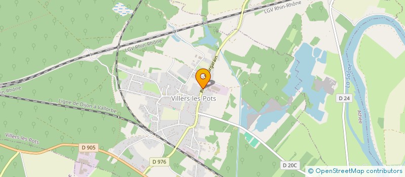 localisation de l'entreprise QG SPORT SANTE  VILLERS-LES-POTS