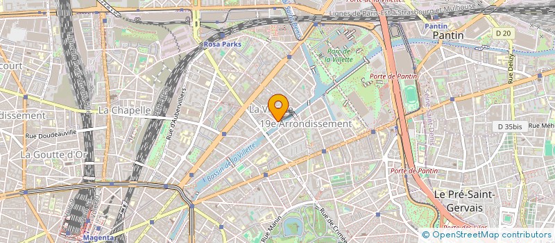 localisation de l'entreprise QG WEBSOLUTIONS  PARIS