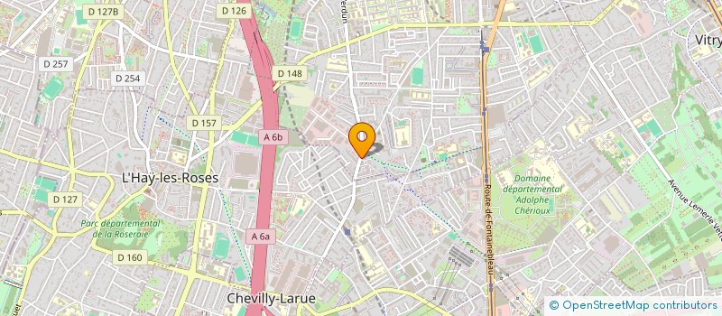 localisation de l'entreprise QGARDEN à VILLEJUIF