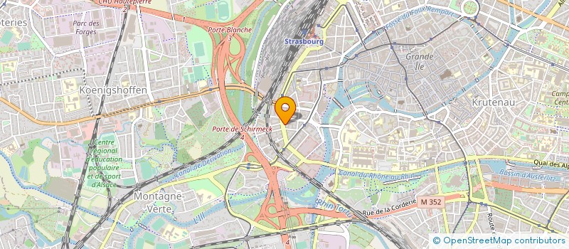 localisation de l'entreprise QGC 22 SARL à STRASBOURG