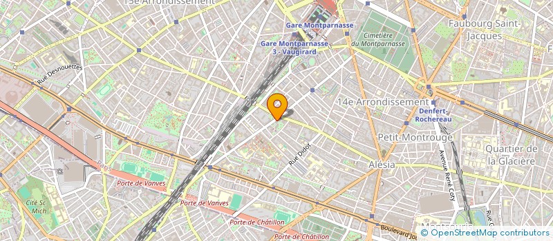 localisation de l'entreprise QGM SERVICES  PARIS