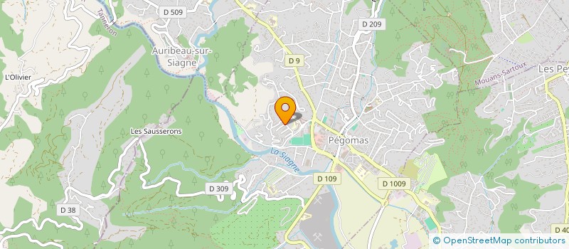 localisation de l'entreprise QGOPS  PEGOMAS