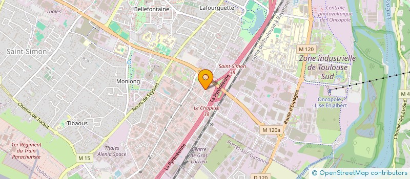 localisation de l'entreprise QH ENERGIE à TOULOUSE