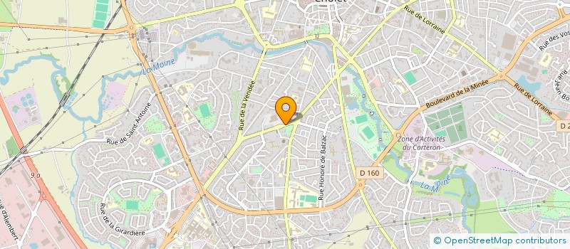 localisation de l'entreprise QHEMAD à CHOLET