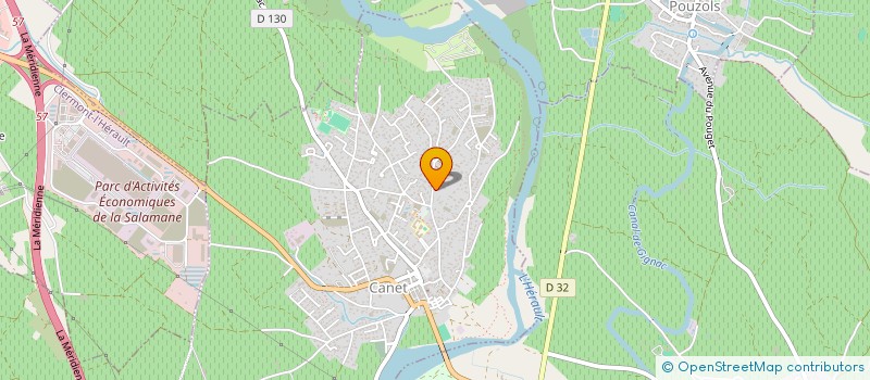localisation de l'entreprise QHSE PARTNER à CANET