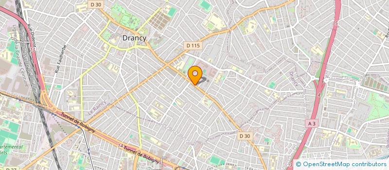 localisation de l'entreprise QHSE SOLUTION  DRANCY