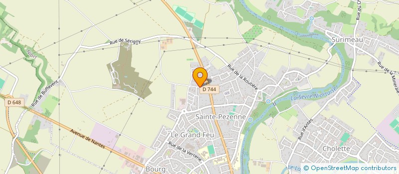 localisation de l'entreprise QI GONG DU DRAGON à NIORT