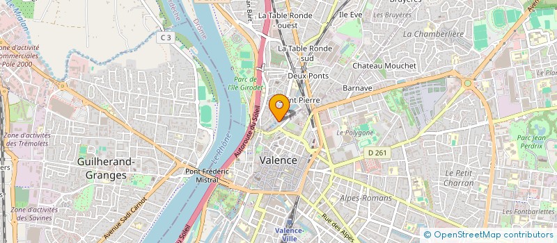 localisation de l'entreprise QI GONG YANG SHENG - NOURRIR LA VIE  VALENCE