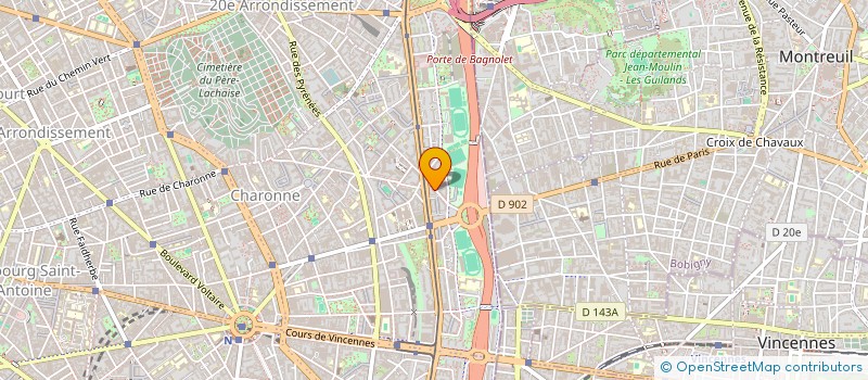 localisation de l'entreprise QI-GONGS L'ENERGIE SONORE EN MOUVEMENT  PARIS