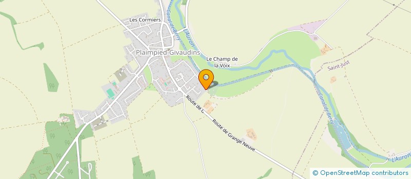 localisation de l'entreprise QI LIBRE - AU FIL DES SAISONS  PLAIMPIED-GIVAUDINS