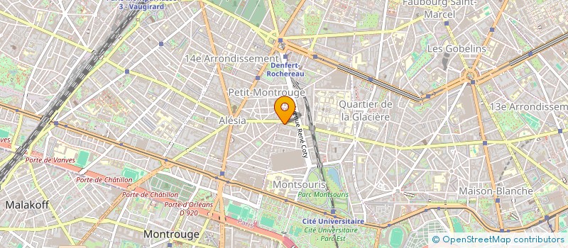 localisation de l'entreprise QIAN XIANG  PARIS