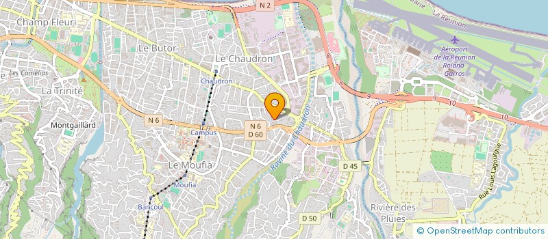 localisation de l'entreprise QIF à SAINT-DENIS