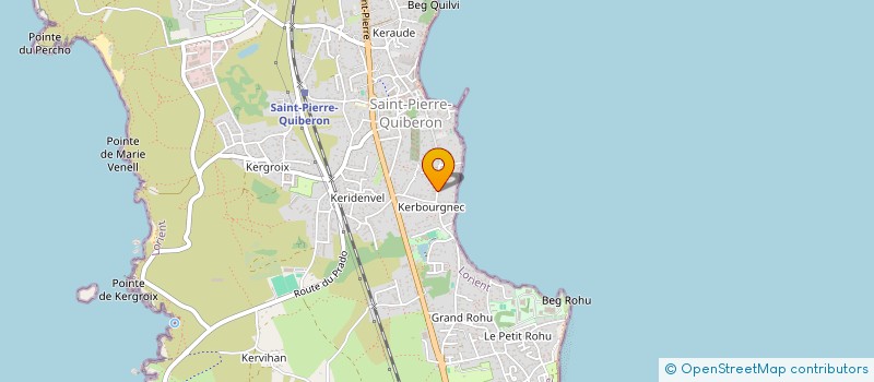 localisation de l'entreprise QII  SAINT-PIERRE-QUIBERON